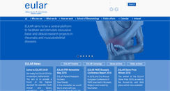 Desktop Screenshot of eular.org