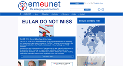 Desktop Screenshot of emeunet.eular.org